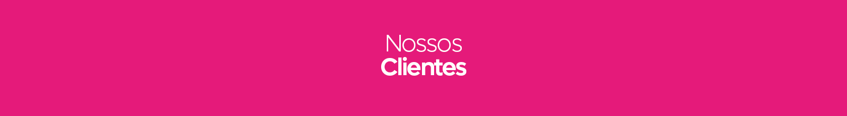 Banner da Página de Clientes